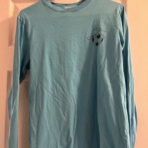 Outdoor Voices Unisex Longsleeve Tee, SM BLUE